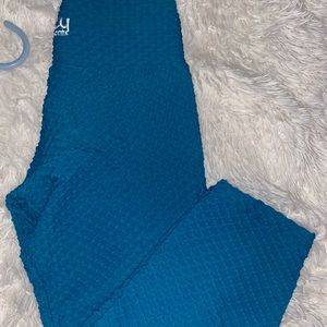 Booty by brabants croco skin turquoise